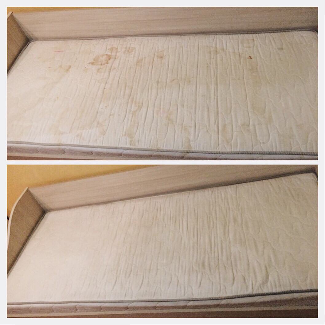 Как и чем эффективно почистить и отбелить матрац ?